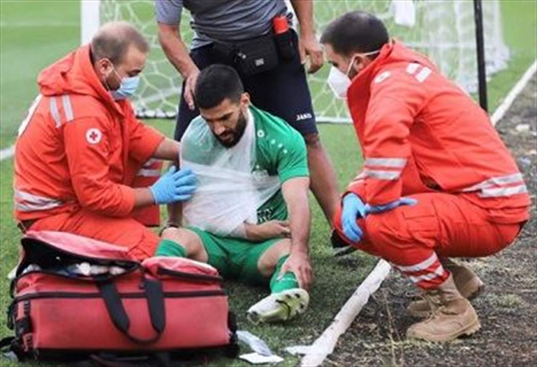 إصابة القائد حسن معتوق ضربة لمنتخب لبنان