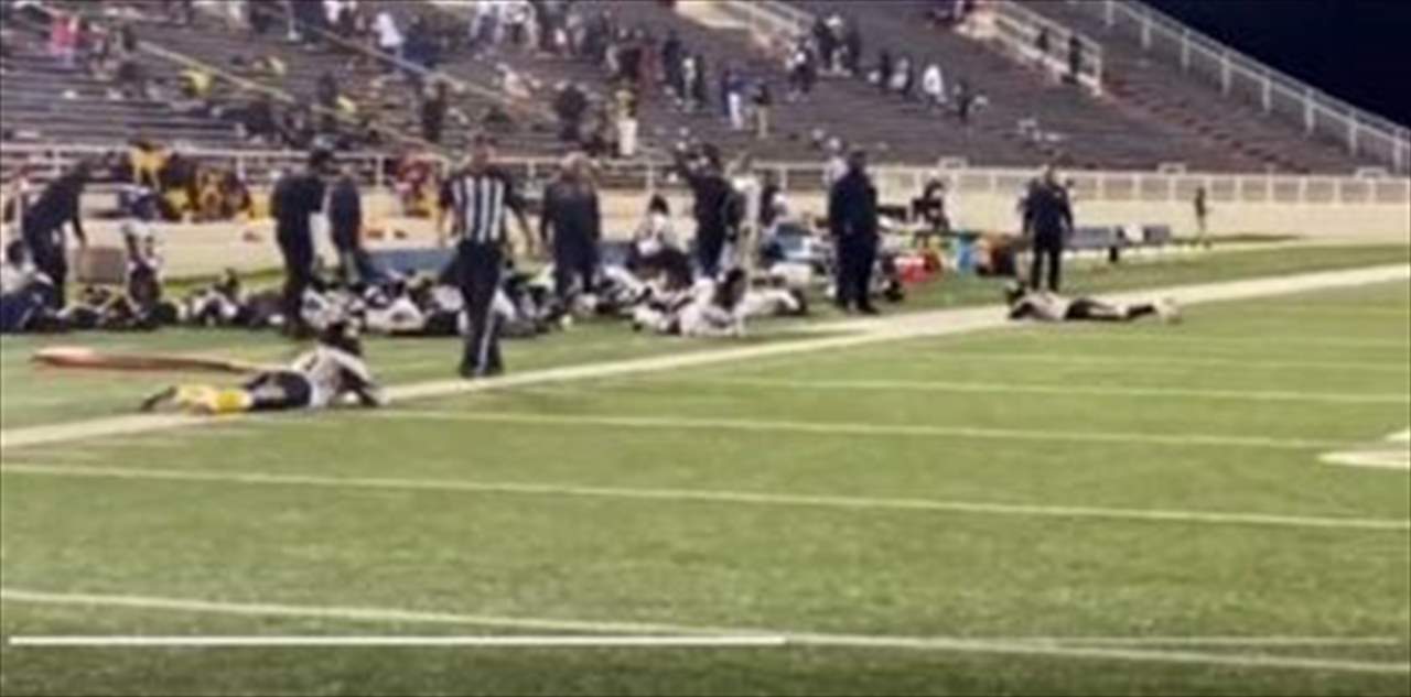 بالفيديو - إطلاق نار وجرحى خلال مباراة في ألاباما