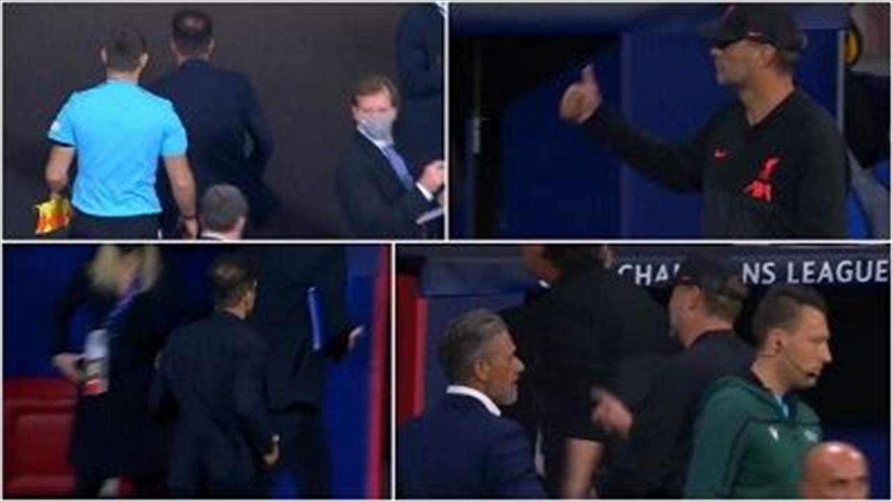 أصاب عشاق اللعبة بالذهول .. سيميوني يهرب من مصافحة كلوب