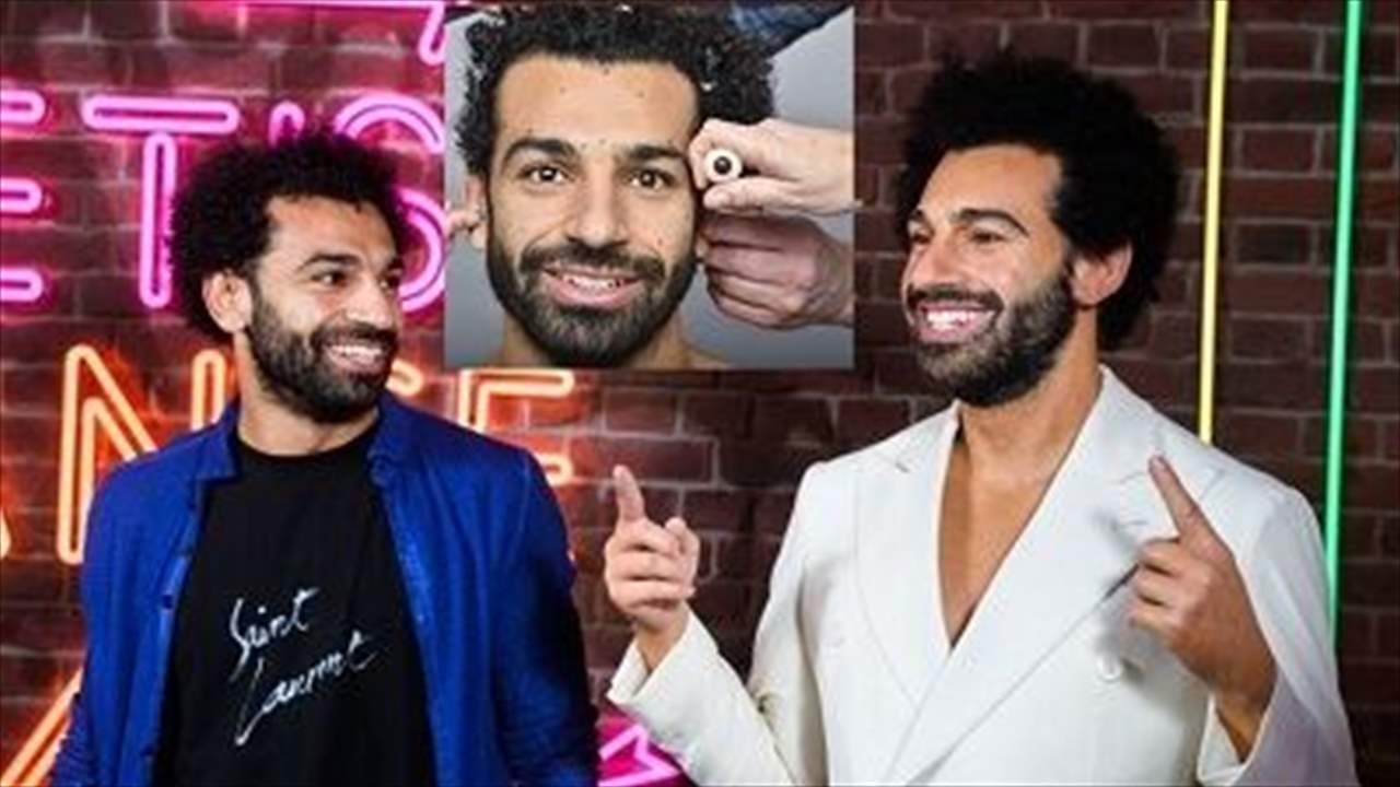 صور - تمثال محمد صلاح .. نسخة مذهلة طبق الأصل