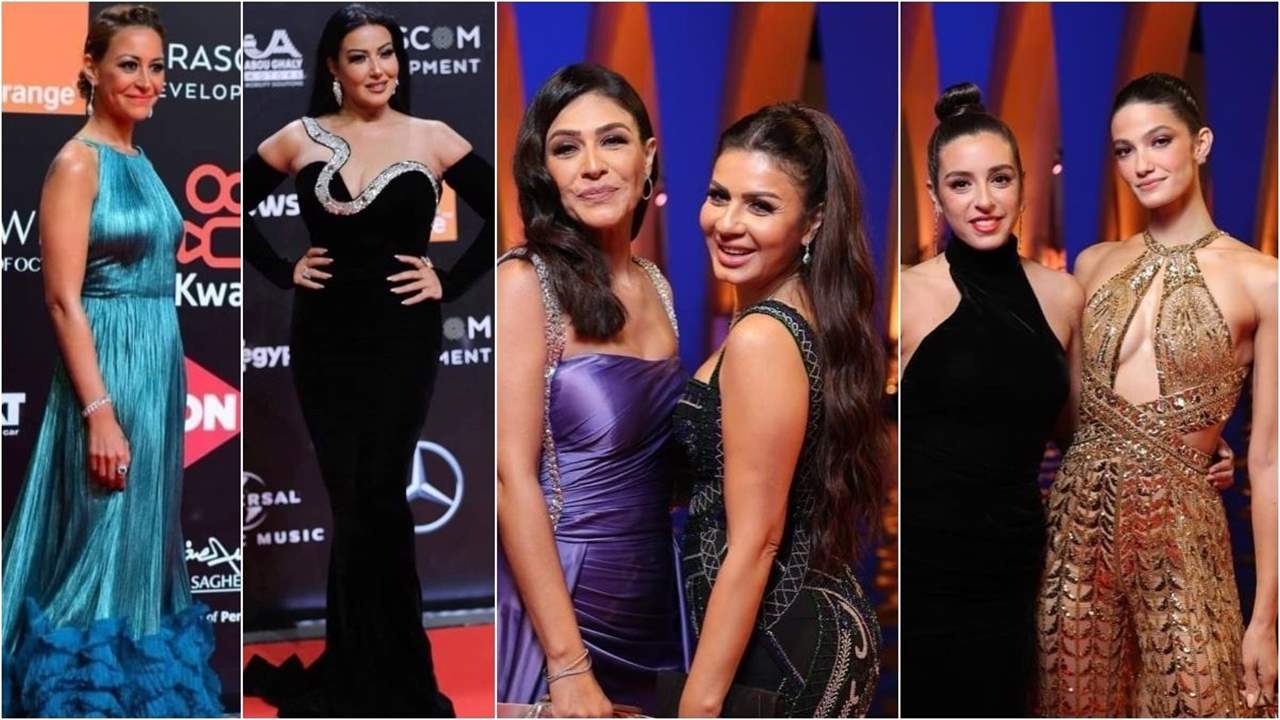 إطلالات النجمات في حفل اختتام مهرجان الجونة وماغي بو غصن وريم الشريف يسحرن الجمهور