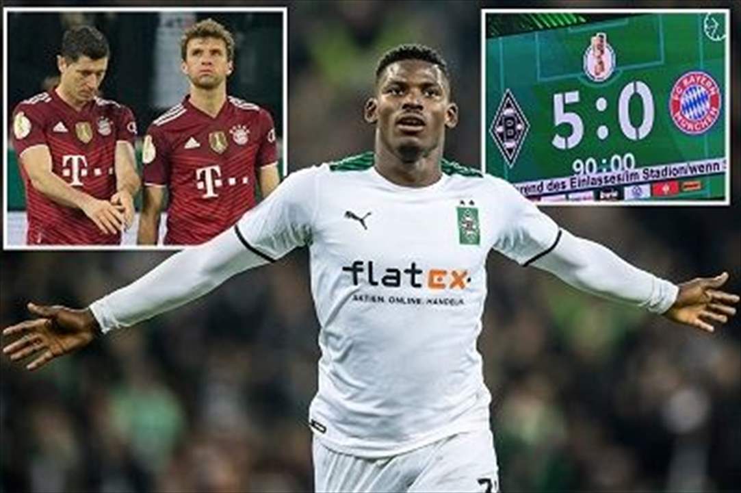 الصور تتحدث عن الهزيمة التاريخية المُذلّة لبايرن ميونيخ !!