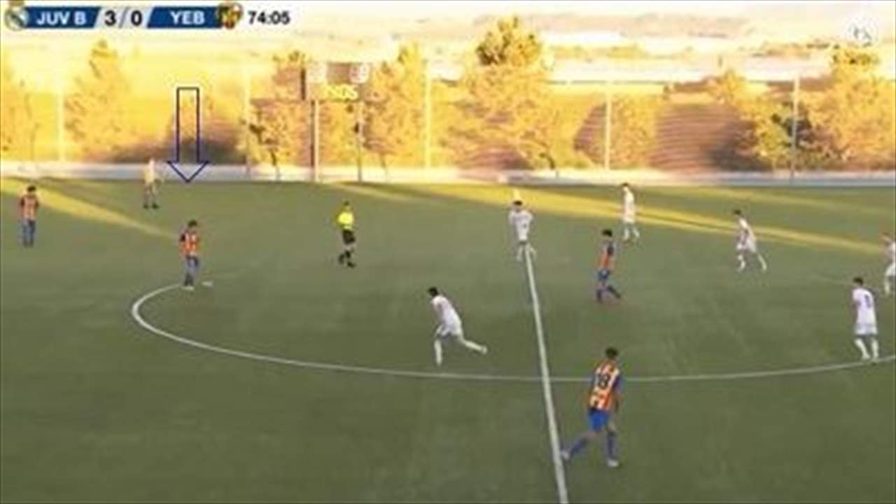 بالفيديو - هدف رائع من منتصف الملعب في مرمى ريال مدريد