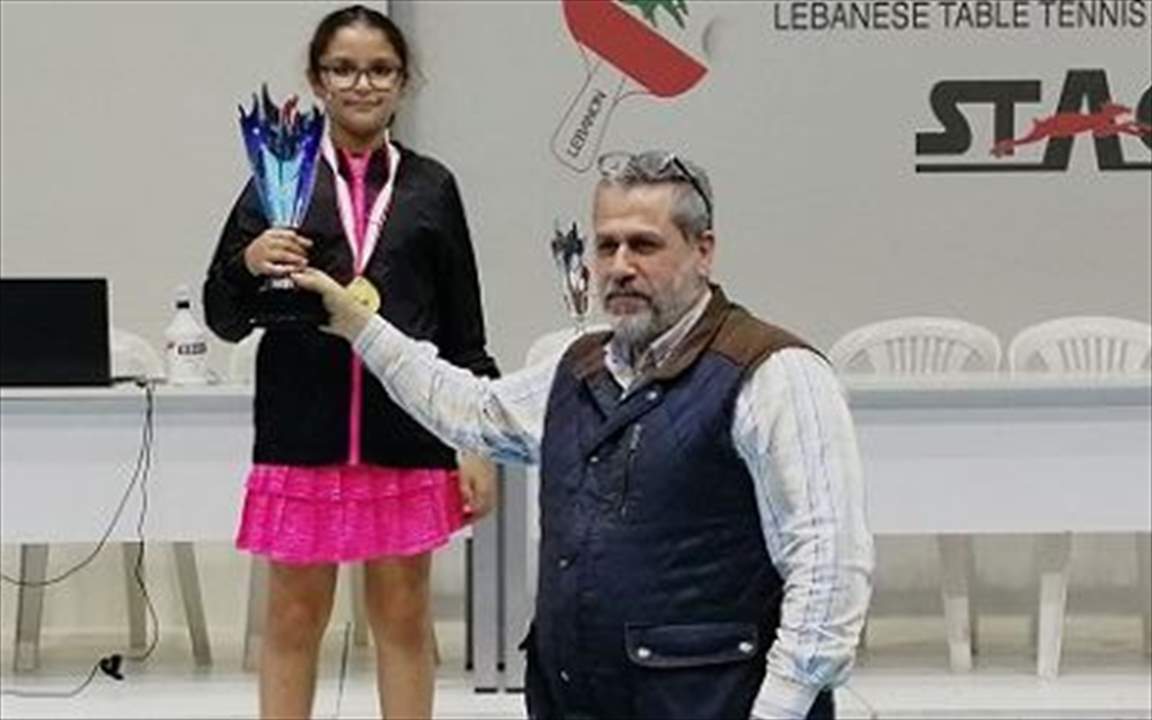 صور - بطولة لبنان للفئات العمرية في كرة الطاولة