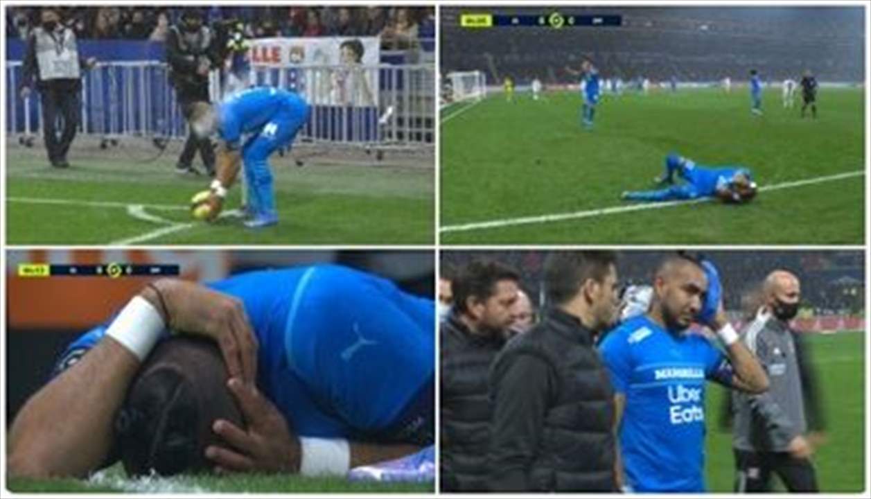 بالفيديو - مدرب ليون يصفع الشاب الذي تسبب بإيقاف المواجهة مع مرسيليا
