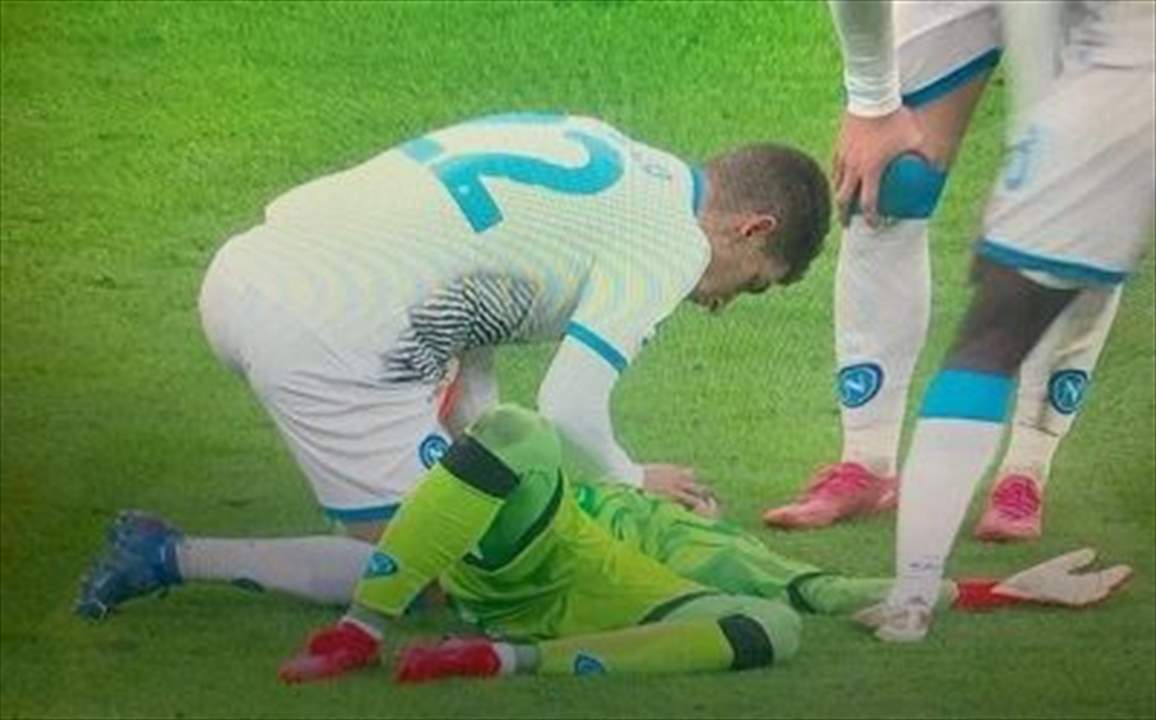 بالفيديو - اصطدام حبس الانفاس بين أوسبينا ودزيكو