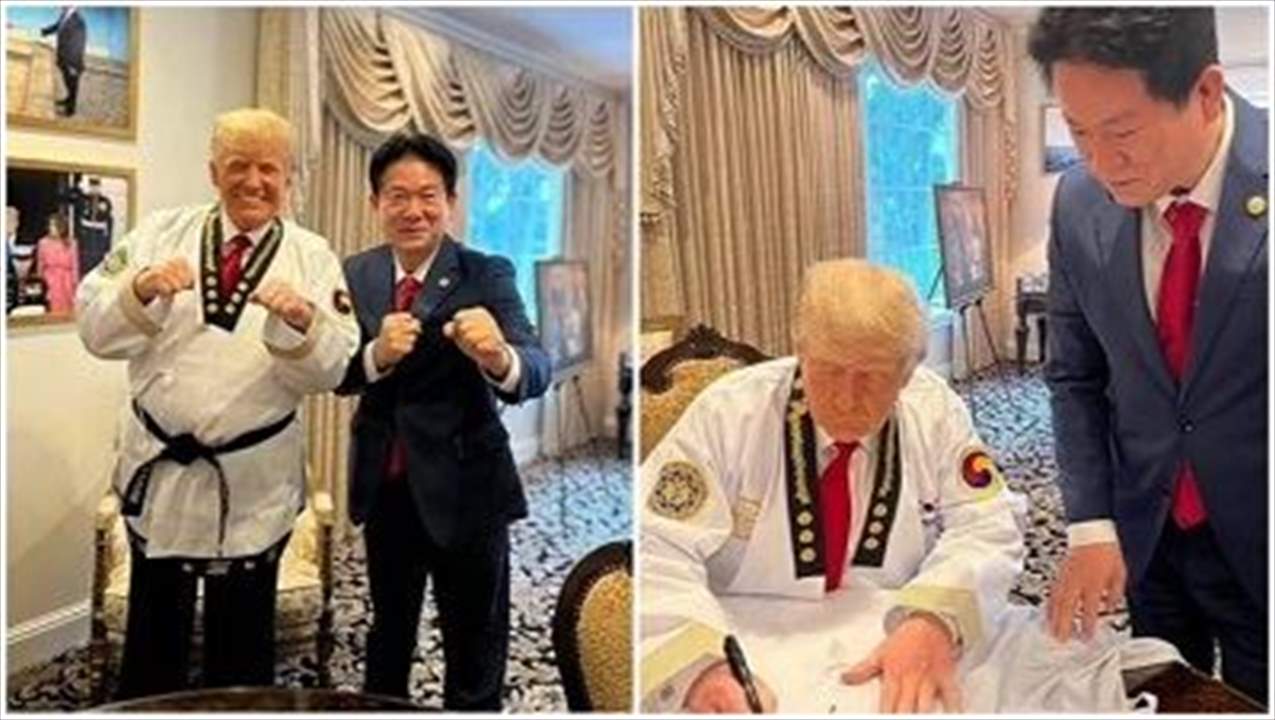 ترامب لاعباً للتايكواندو وسيرتدي البدلة في الكونغرس .. إذا عاد !!