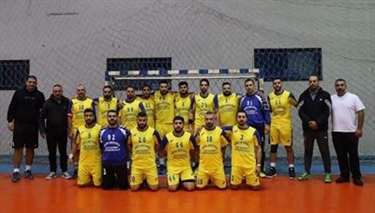 الجيش اللبناني والشباب حارة صيدا في نهائي كأس الاتحاد لكرة اليد