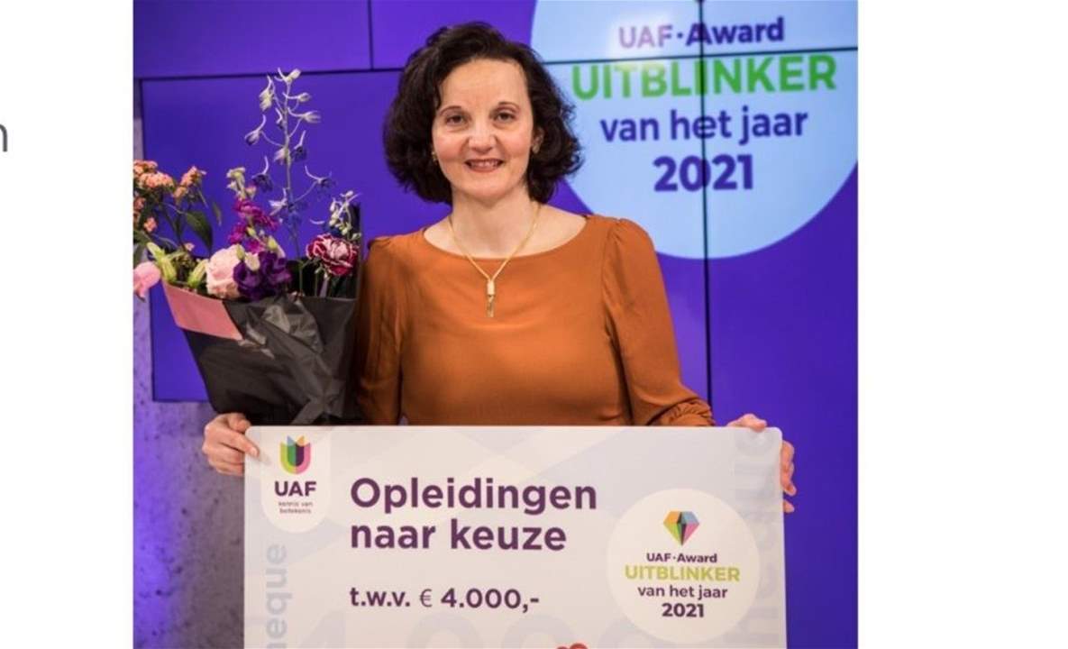 بالفيديو ـ نورهان الشيخ حيدر لاجئة سورية تفوز بجائزة التميز في هولندا