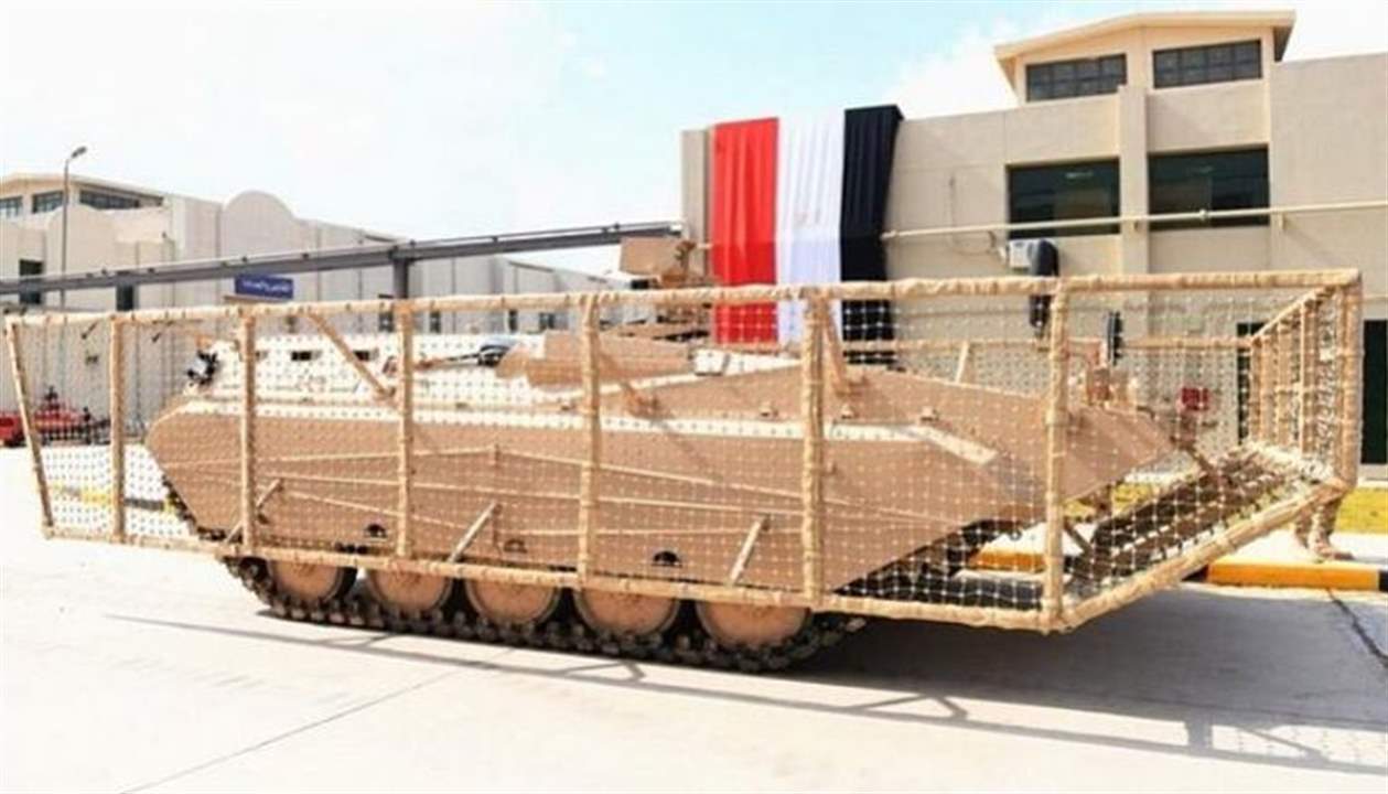   "سينا 200" أول مدرعة عسكرية تُصنع بالكامل في مصر