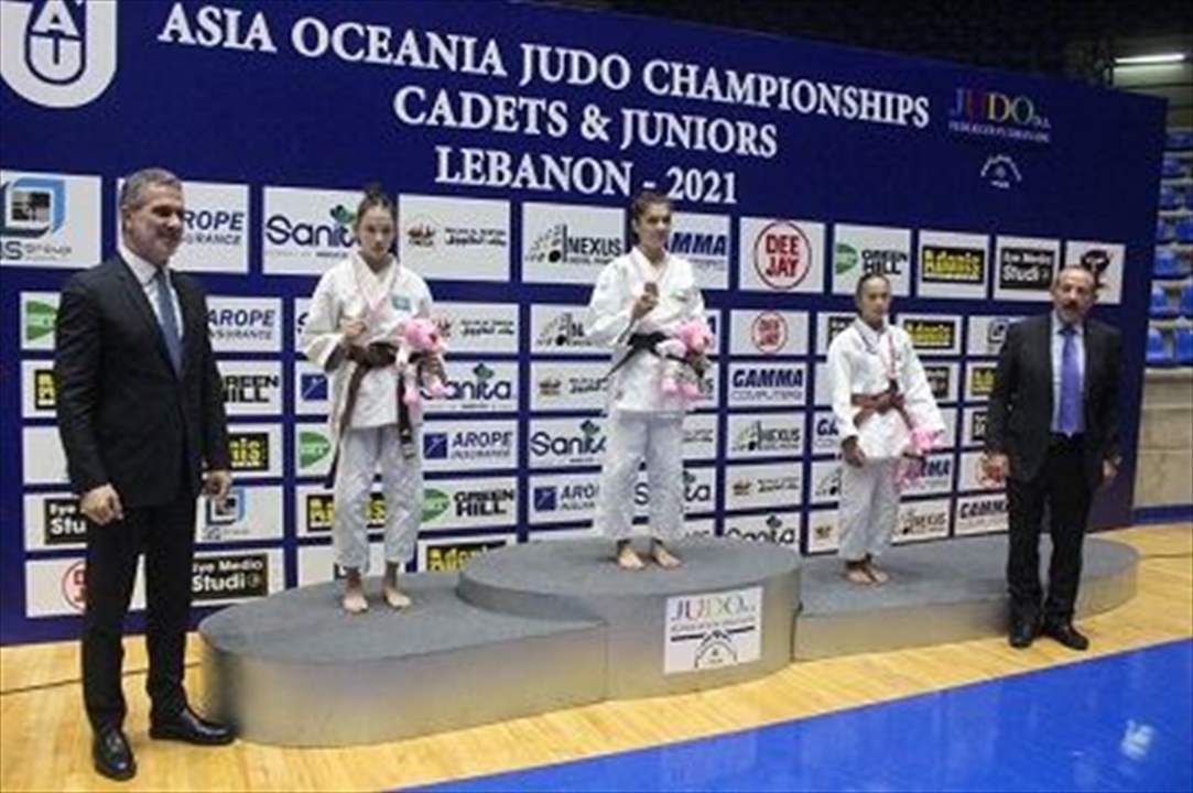 منافسة أوزبكية – كازاخية في بطولة آسيا وأوقيانيا للجودو في لبنان