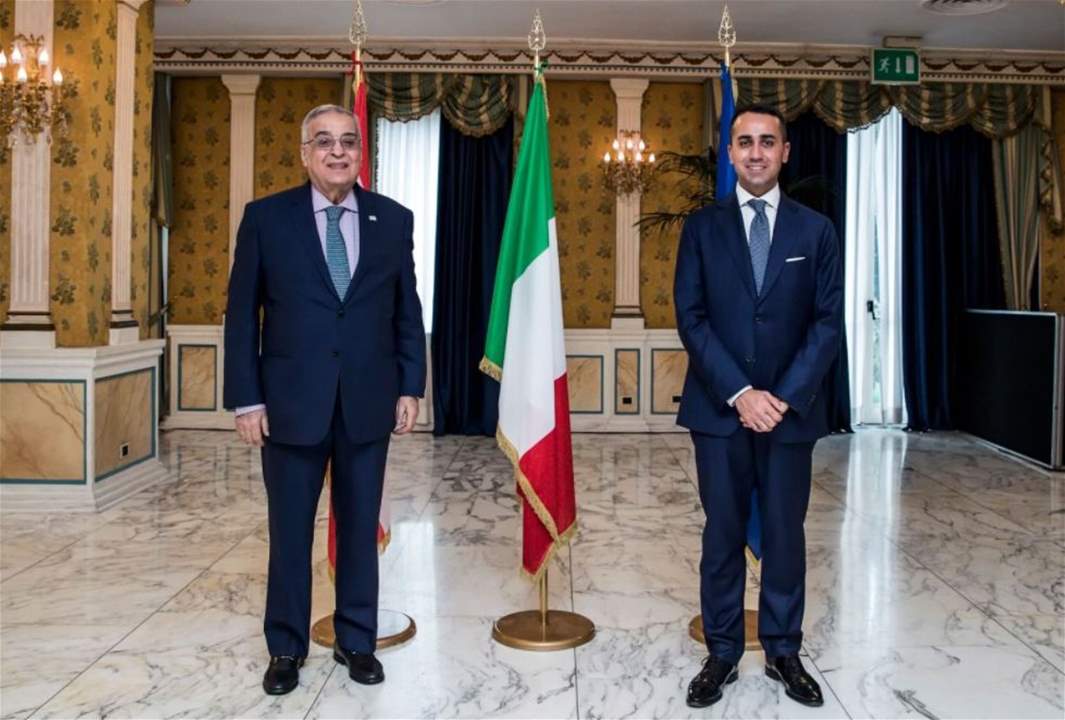 بوحبيب بحث مع نظيره الإيطالي في العلاقات الثنائية بين البلدين