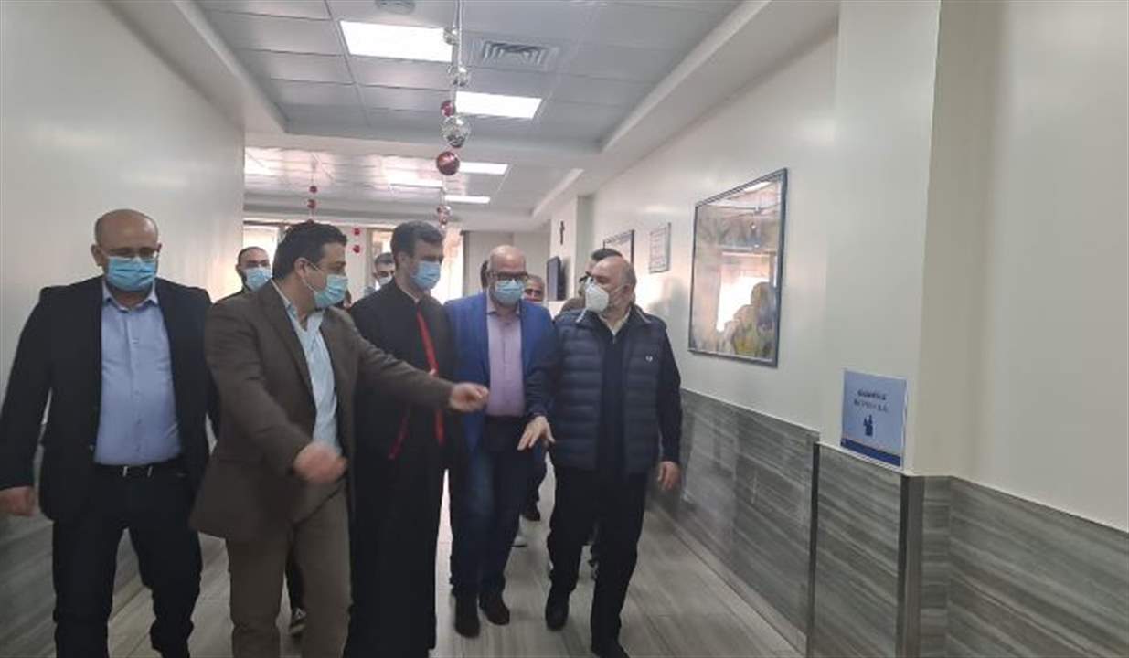 وزير الصحة تفقد مستشفي طرابلس وسيدة زغرتا: الحالات خفيفة ولكن علينا أخذ الاحتياطات اللازمة