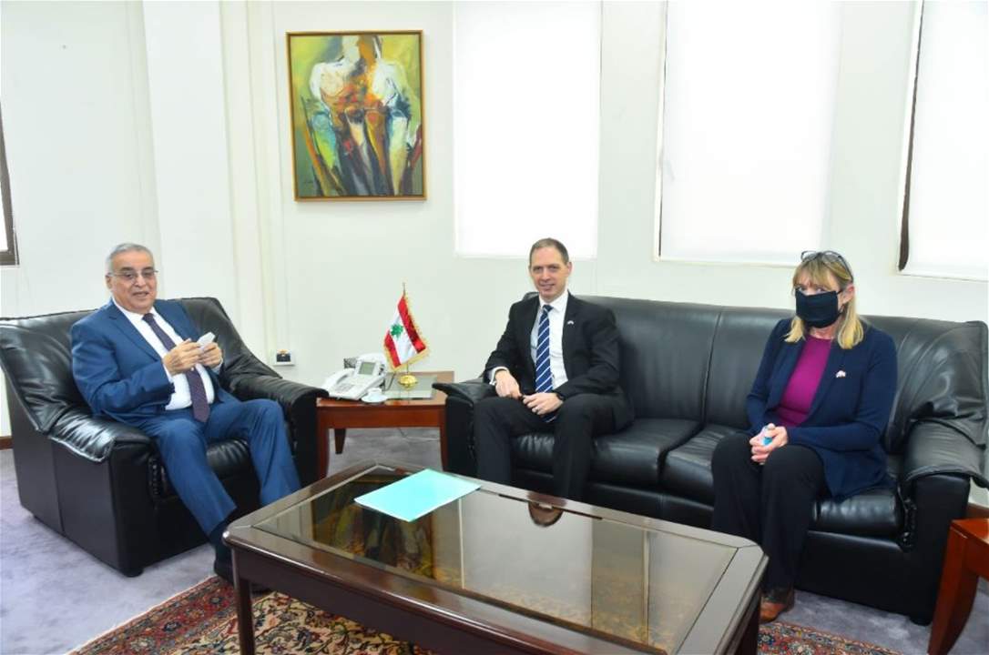 بوحبيب عقد الإجتماع الأول لمجلس الشراكة اللبناني - البريطاني 