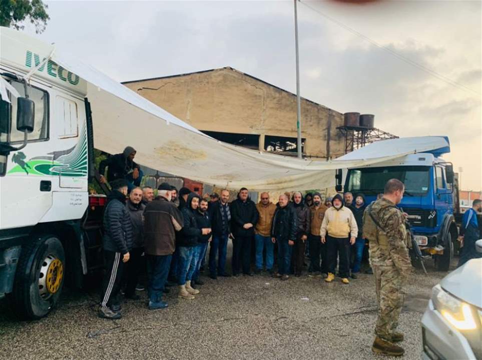 تحركات قطاع النقل البري في طرابلس: على الدولة الوفاء بوعودها 