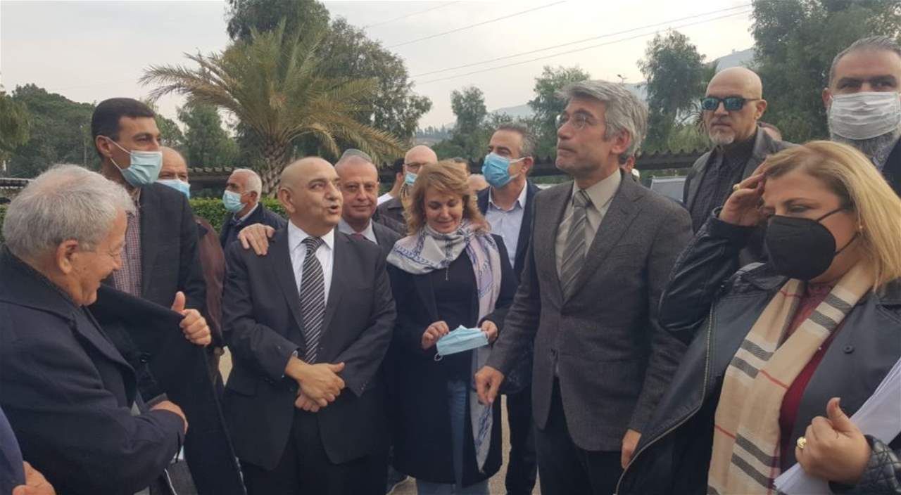 وزير الطاقة يطلق مشروعين في منشآت النفط في طرابلس 