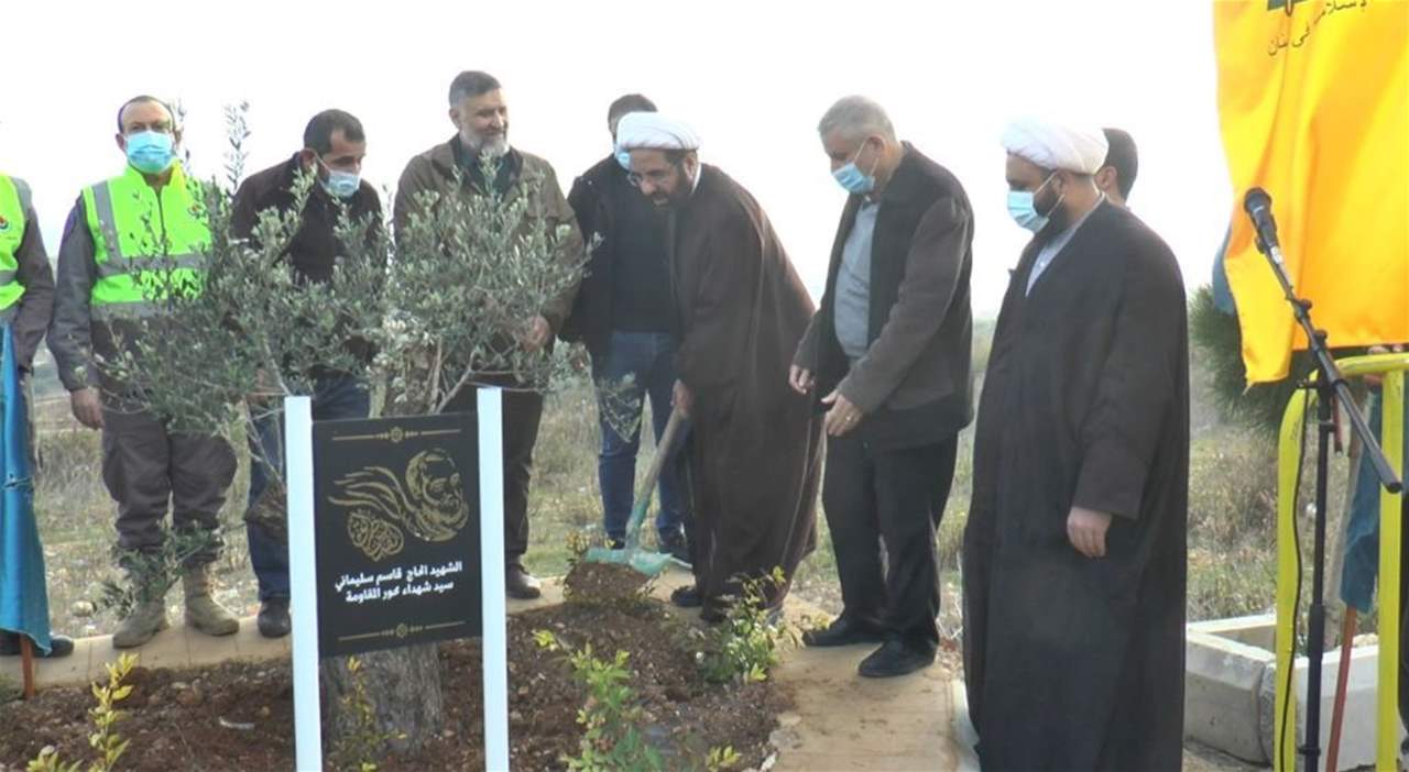 حزب الله يحيي الذكرى السنوية الثانية لقاسم سليماني