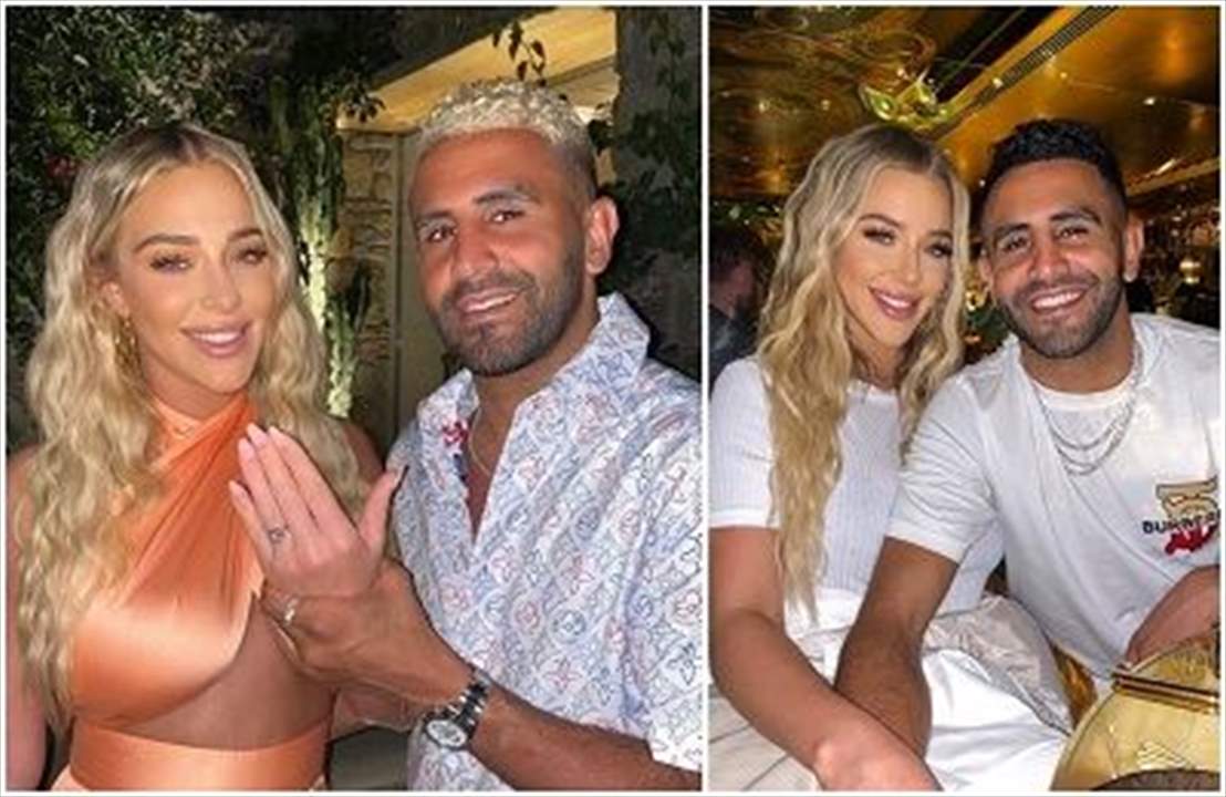 بالصور - من هي عارضة الأزياء التي تزوجها الجزائري رياض محرز؟