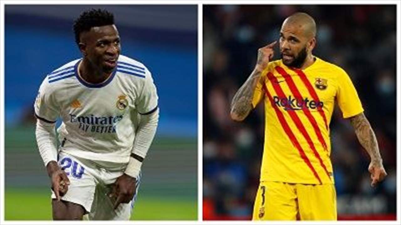 البرازيليان ألفيش وفينيسيوس وجهاً لوجه ..  وبينهما 17 عاماً و37 لقباً