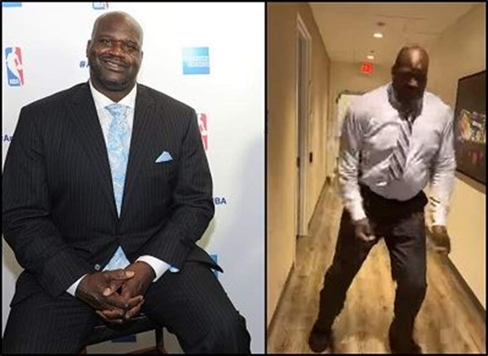 بالفيديو - العملاق شاكيل أونيل كما لم تروه من قبل .. راقصاً !!