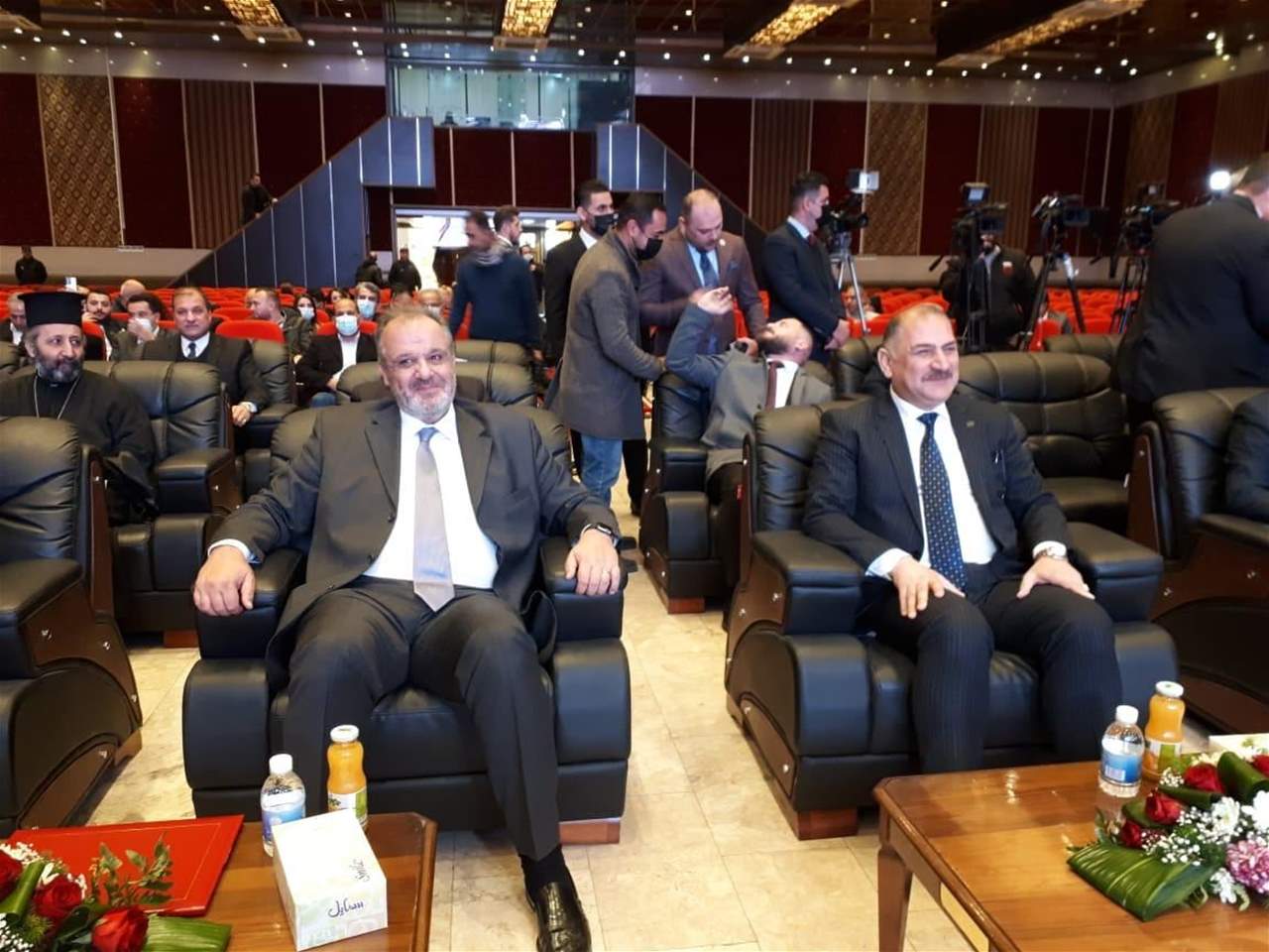 افتتاح معرض "صنع في لبنان" في معرض بغداد الدولي بحضور وزير الصناعة 