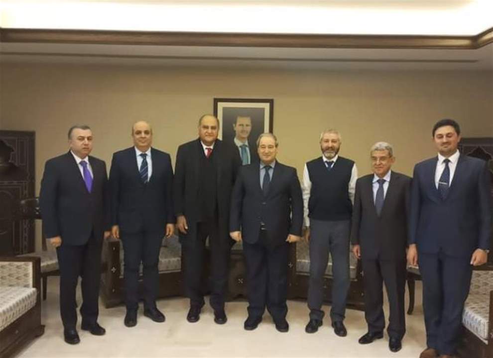 في زيارة الى سوريا .. وفد من التيار الوطني الحر بحث في ضرورة تطوير العلاقات بين البلدين 