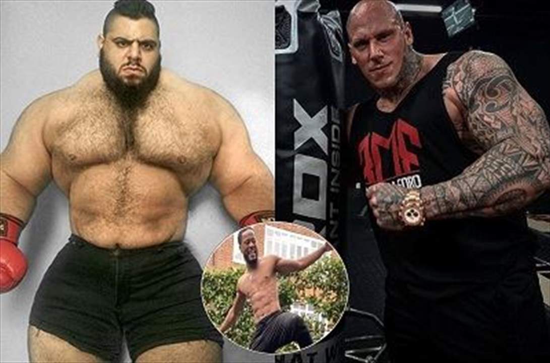 نجم كرة القدم يتحدّى "هالك الإيراني" ويتحوّل الى الملاكمة !!