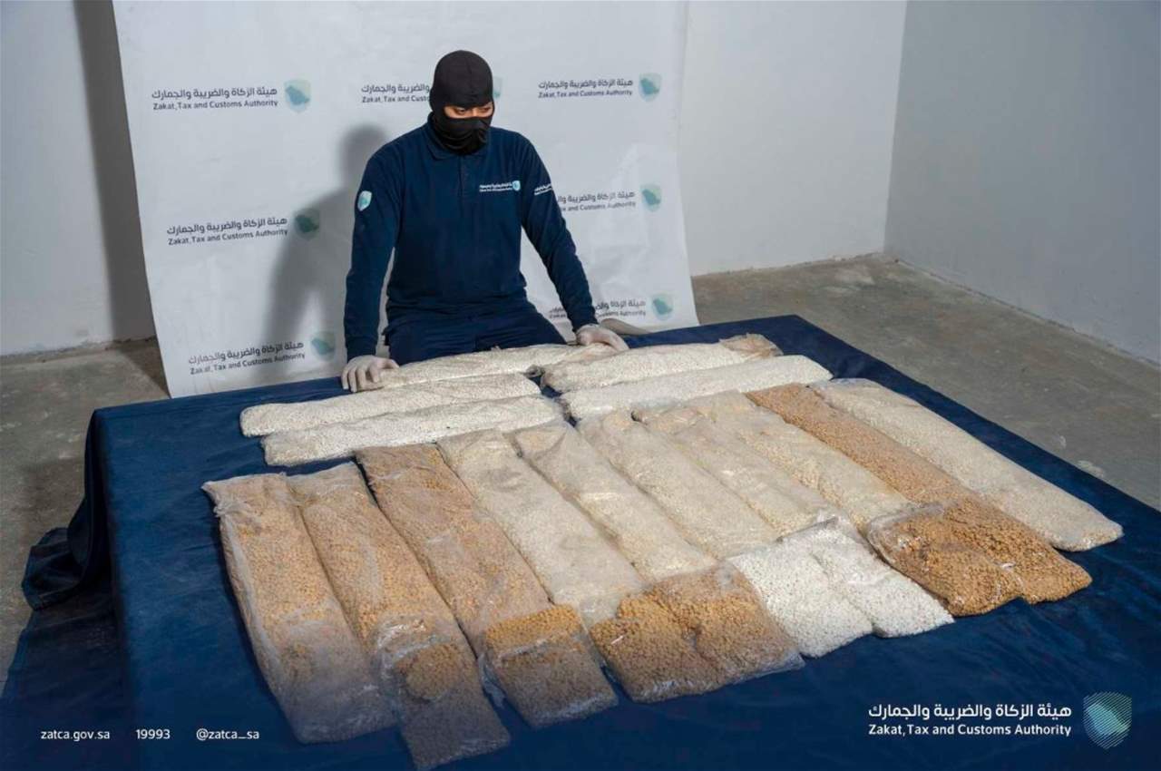 إحباط تهريب 1.4 مليون حبة كبتاغون من الأردن الى السعودية