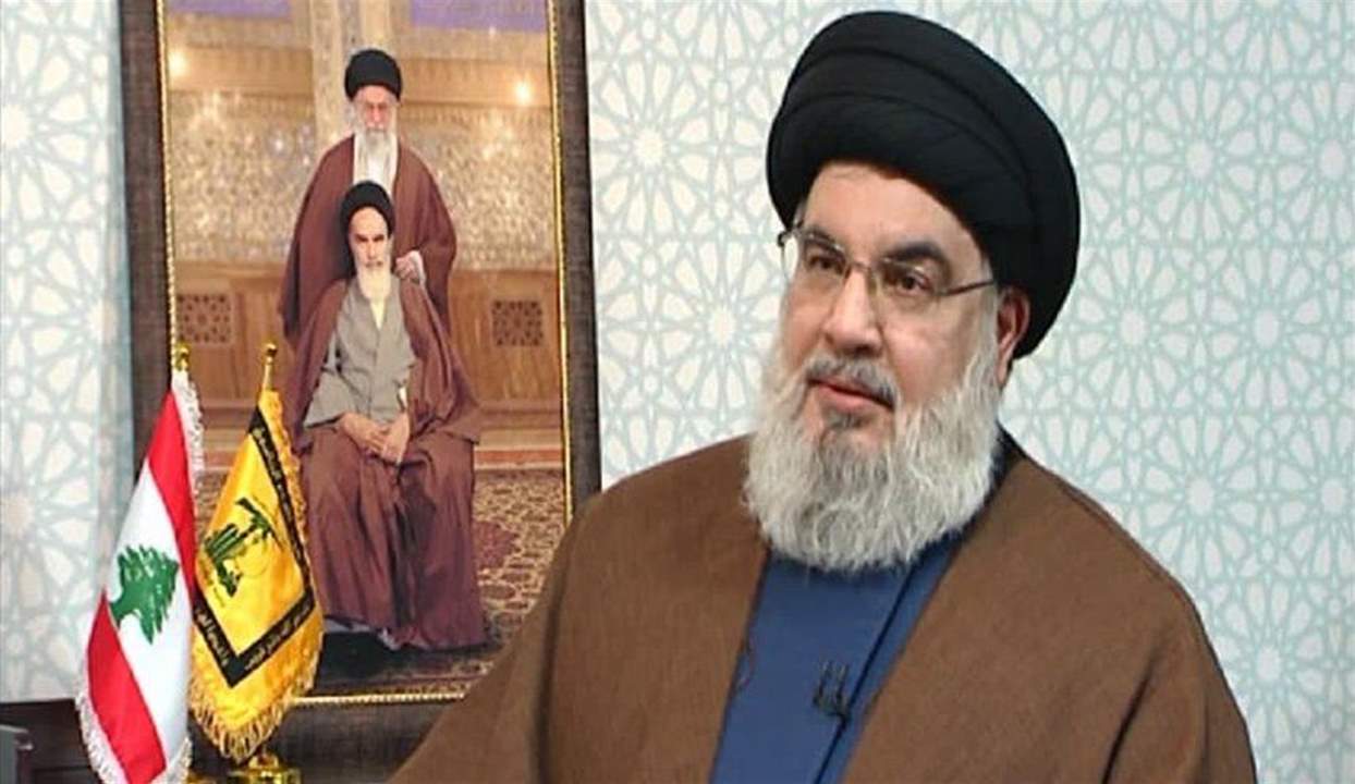 نصر الله: تجاوزنا مرحلة الخطر على المقاومة ... وهناك مفاجآت نخبئها للعدو اذا حصلت الحرب