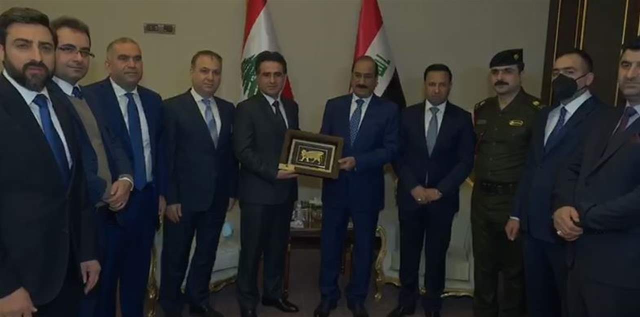   حمية يؤكد من بغداد على التوصل إلى جملة من التفاهمات لتطوير العمل في جميع مجالات النقل