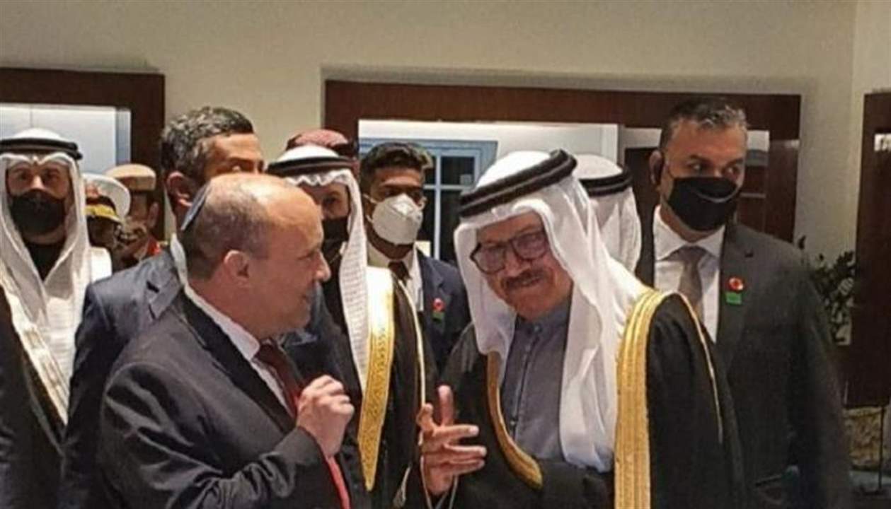  بينيت يصل إلى البحرين في زيارة تاريخية هي الأولى من نوعها 