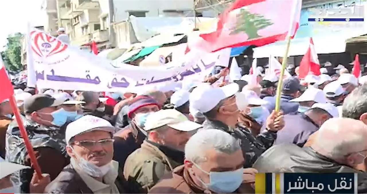 متقاعدو قوى الامن في أوسع تحرك مركزي.. والطبابة أول المطالب: "بدكن تتحملونا"!