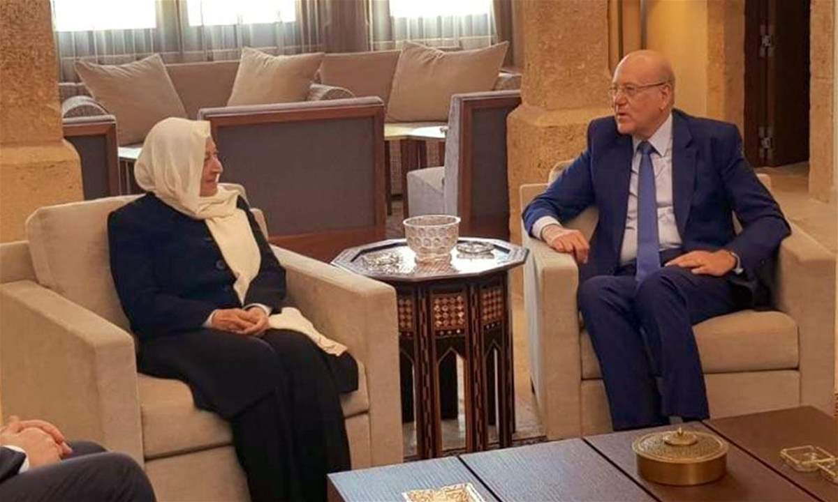 ميقاتي اكد لبهية الحريري موقفه الرافض لتصرفات القاضية غادة عون 