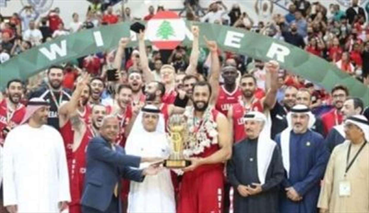 منتخب لبنان بطل العرب يعود إلى بيروت اليوم