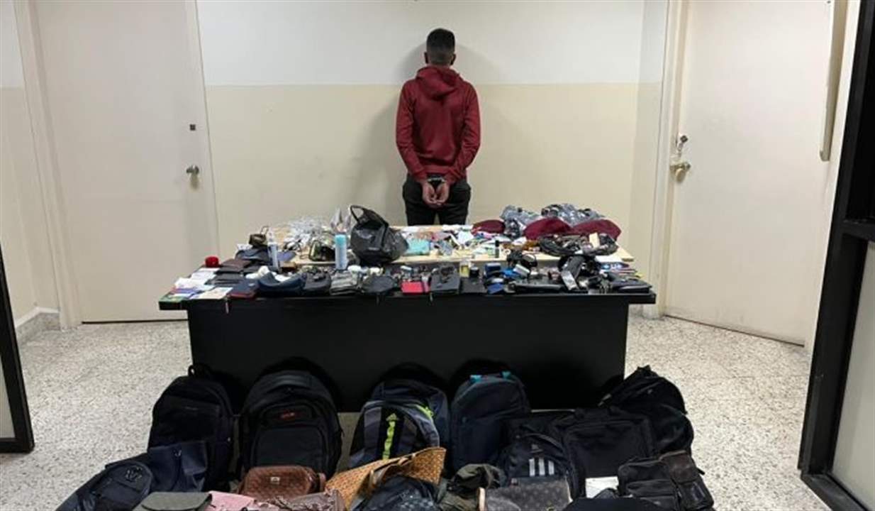قوى الامن: توقيف شخص يتظاهر بممارسة الرياضة على الكورنيش البحري في بيروت ليسرق من داخل السيارات