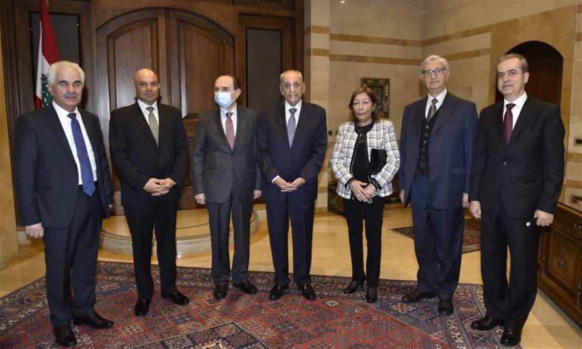 الرئيس بري يستقبل الهيئة الوطنية لمكافحة الفساد