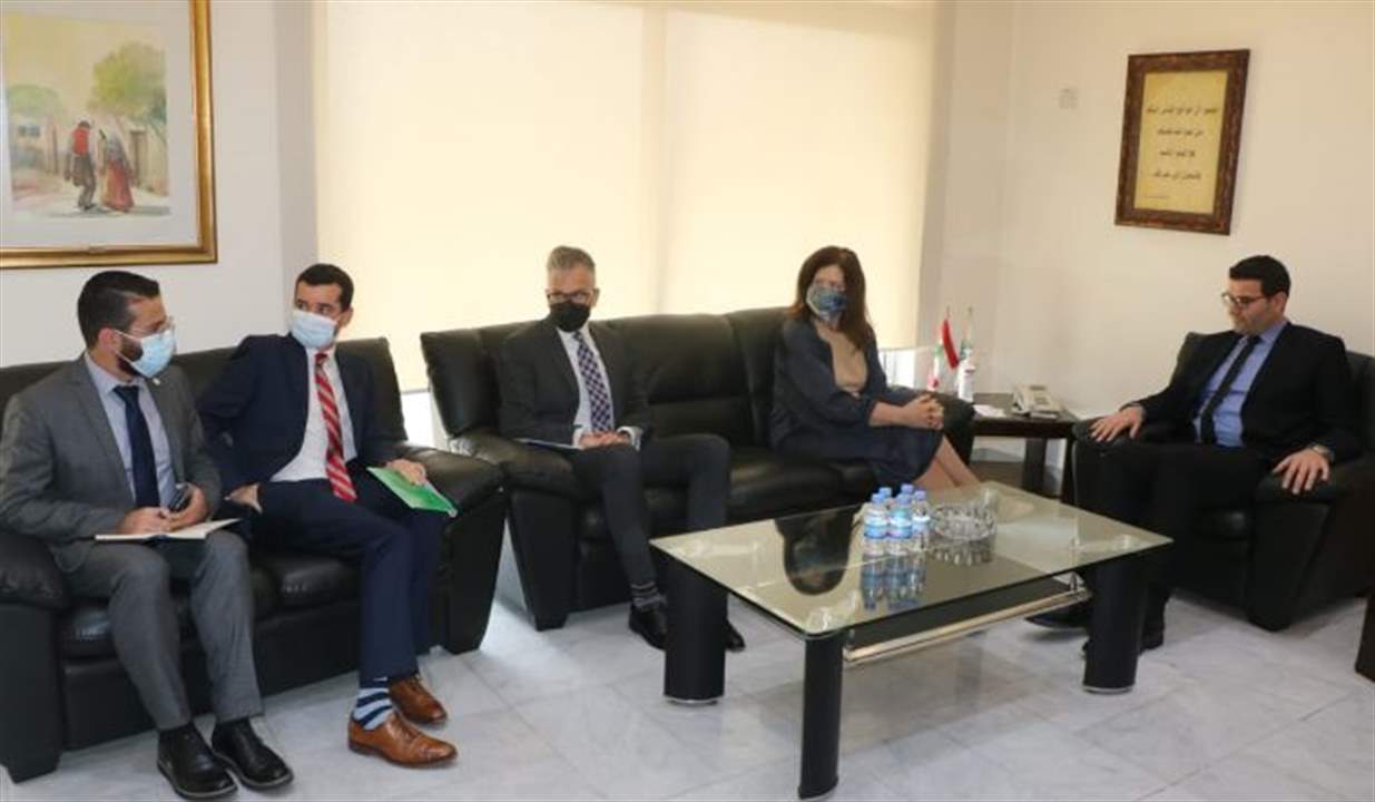 وزير الزراعة بحث مع شيا ووفد الـUSAID في المشاريع للنهوض بالقطاع الزراعي