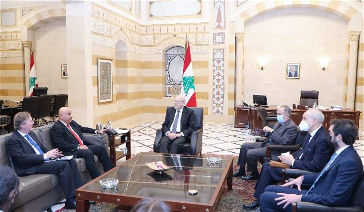 "لتأمين التمويل للقطاع".. البنك الدولي لميقاتي: نرغب بتبني خطة للكهرباء