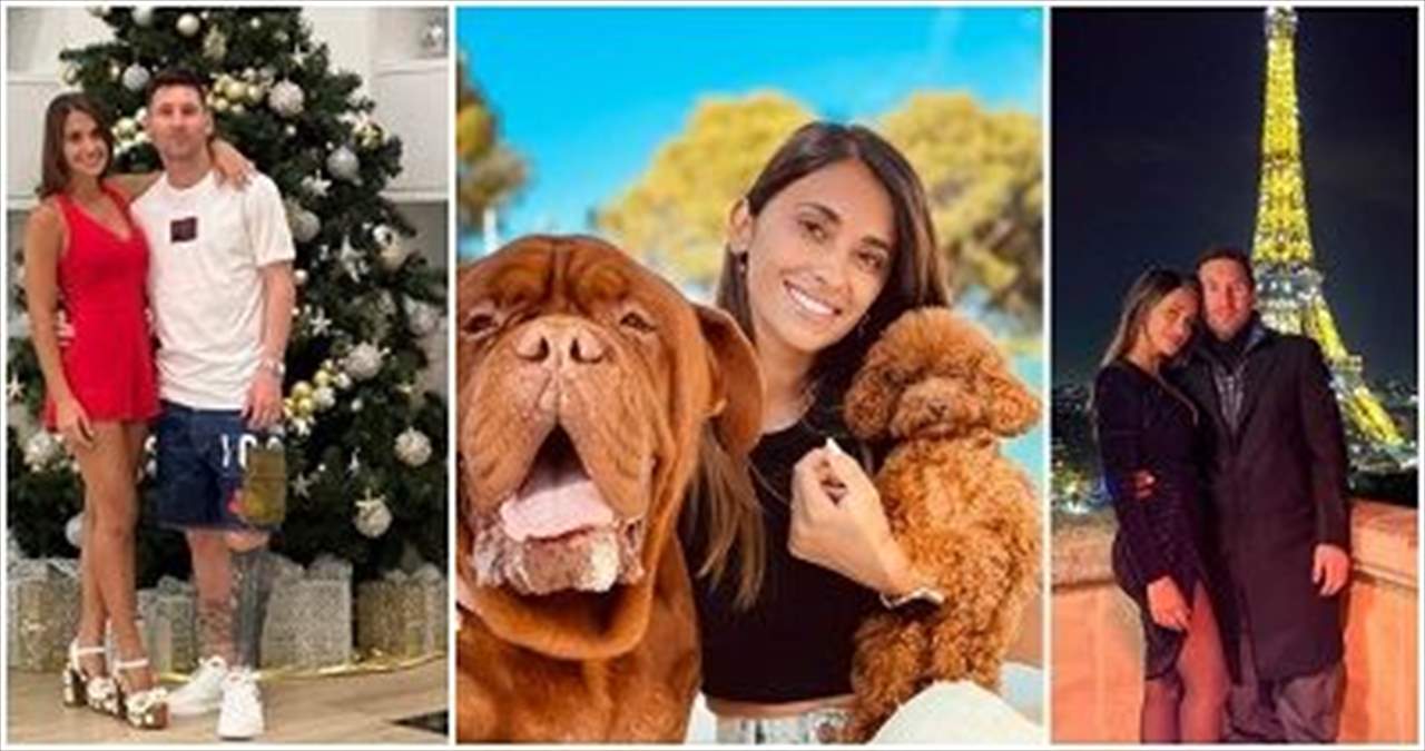 صور - ميسي يهنيء زوجته انتونيلا في عيد ميلادها