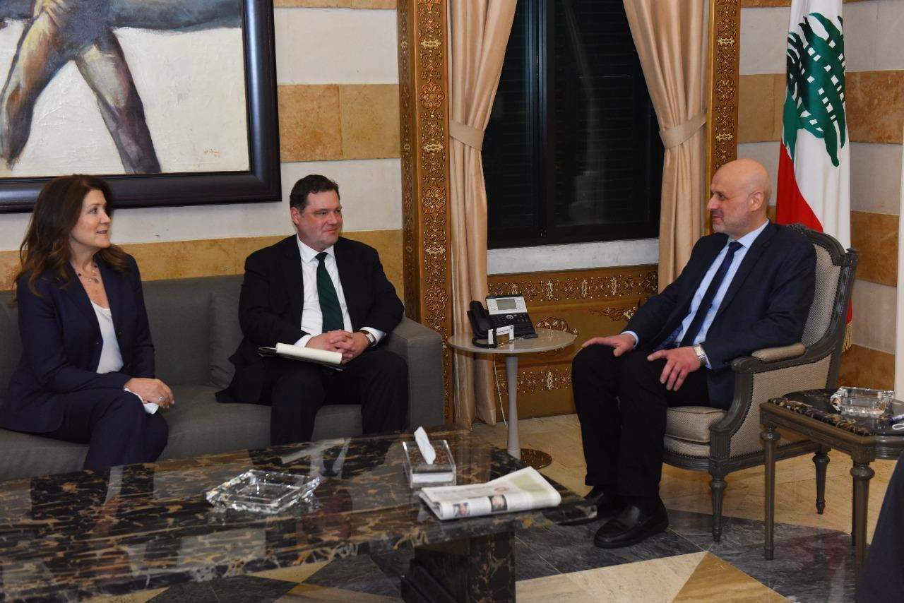 مولوي يبحث مع وفد من الخزانة الأميركية الانتخابات النيابية وتمويل الإرهاب