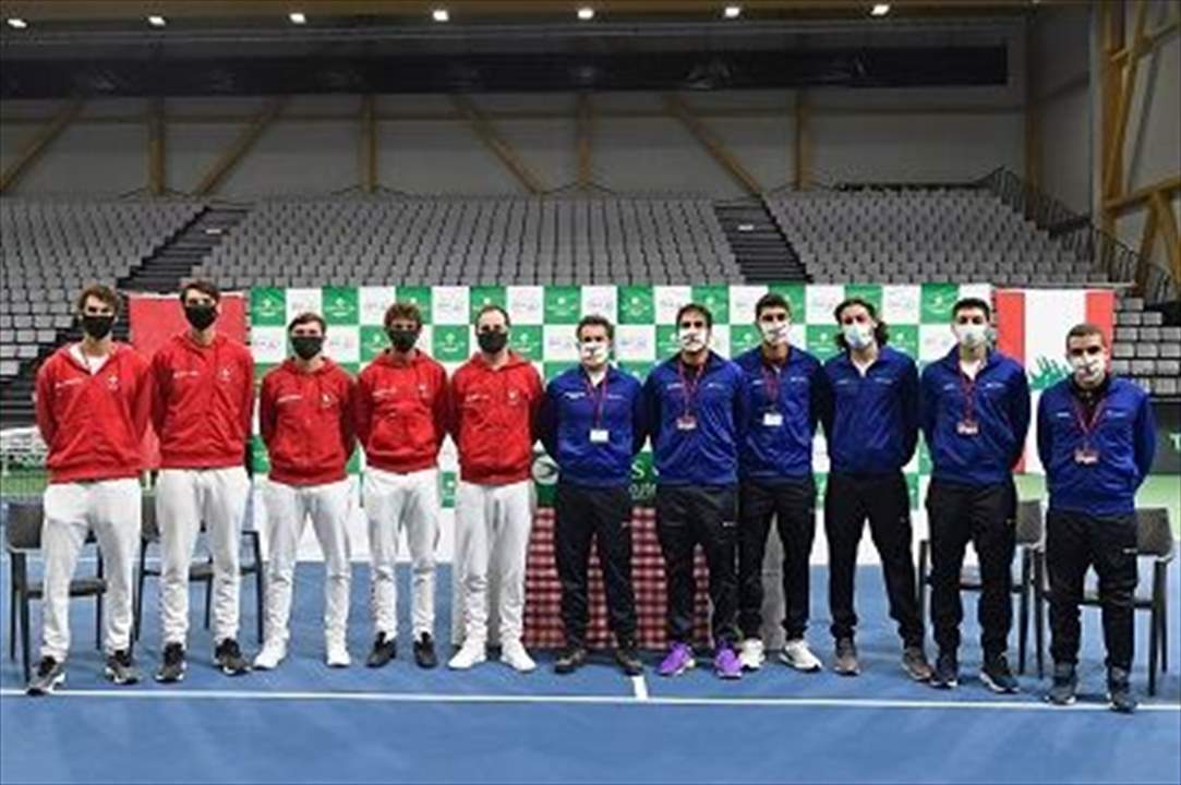 كأس ديفيس: لبنان يخسر أمام سويسرا بصعوبة 