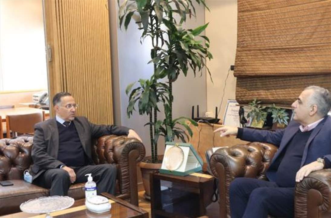 كركي يستقبل مدير مستشفى طرابلس الحكومي