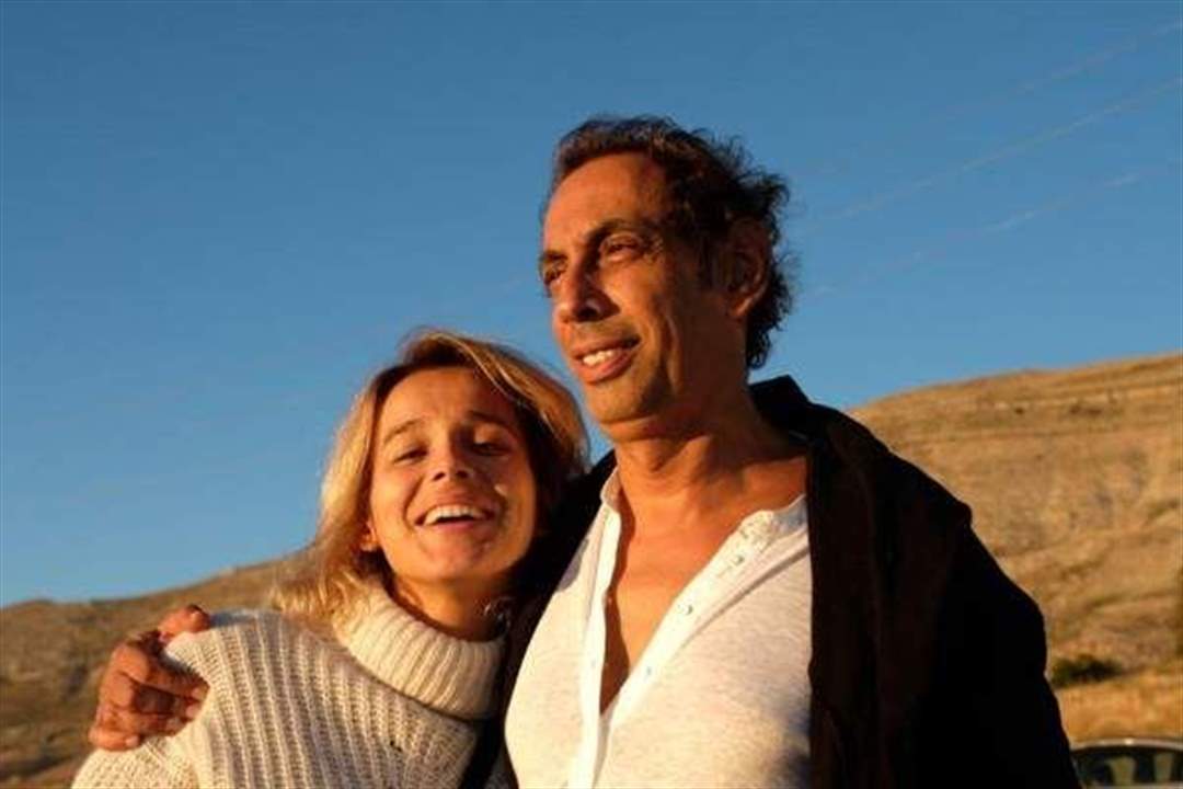 ماريو باسيل مع زوجته الروسية من الساحة الحمراء في موسكو