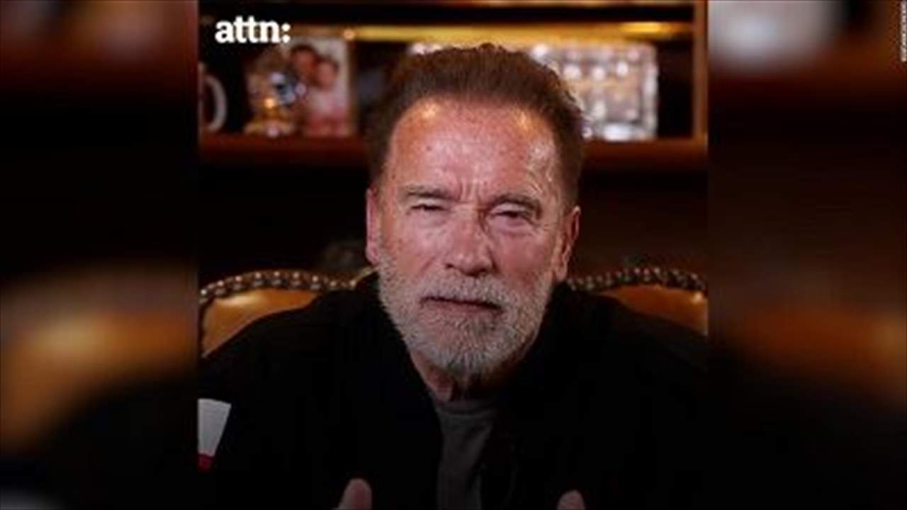 بالفيديو - شوارزنيجر للروس .. لا تكونوا مثل ابي !!