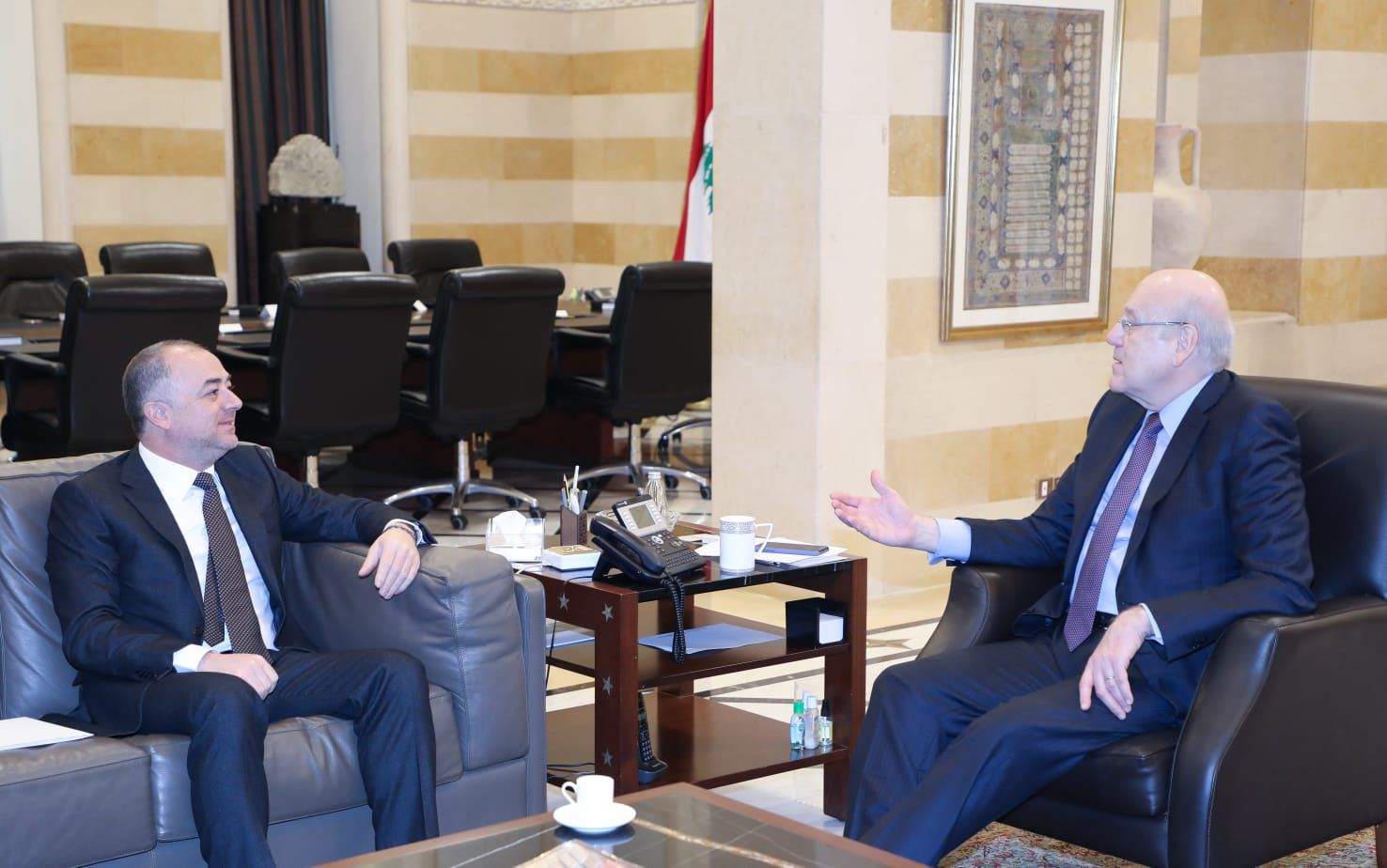 ميقاتي دعا جميع اللبنانيين الى التعاون من أجل تمرير المرحلة الصعبة التي يمر بها لبنان