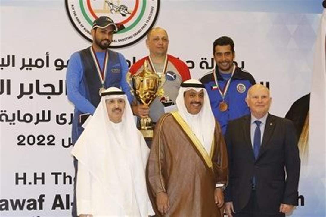 ميدالية ذهبية للبناني ايلي بجاني في جائزة الكويت الكبرى