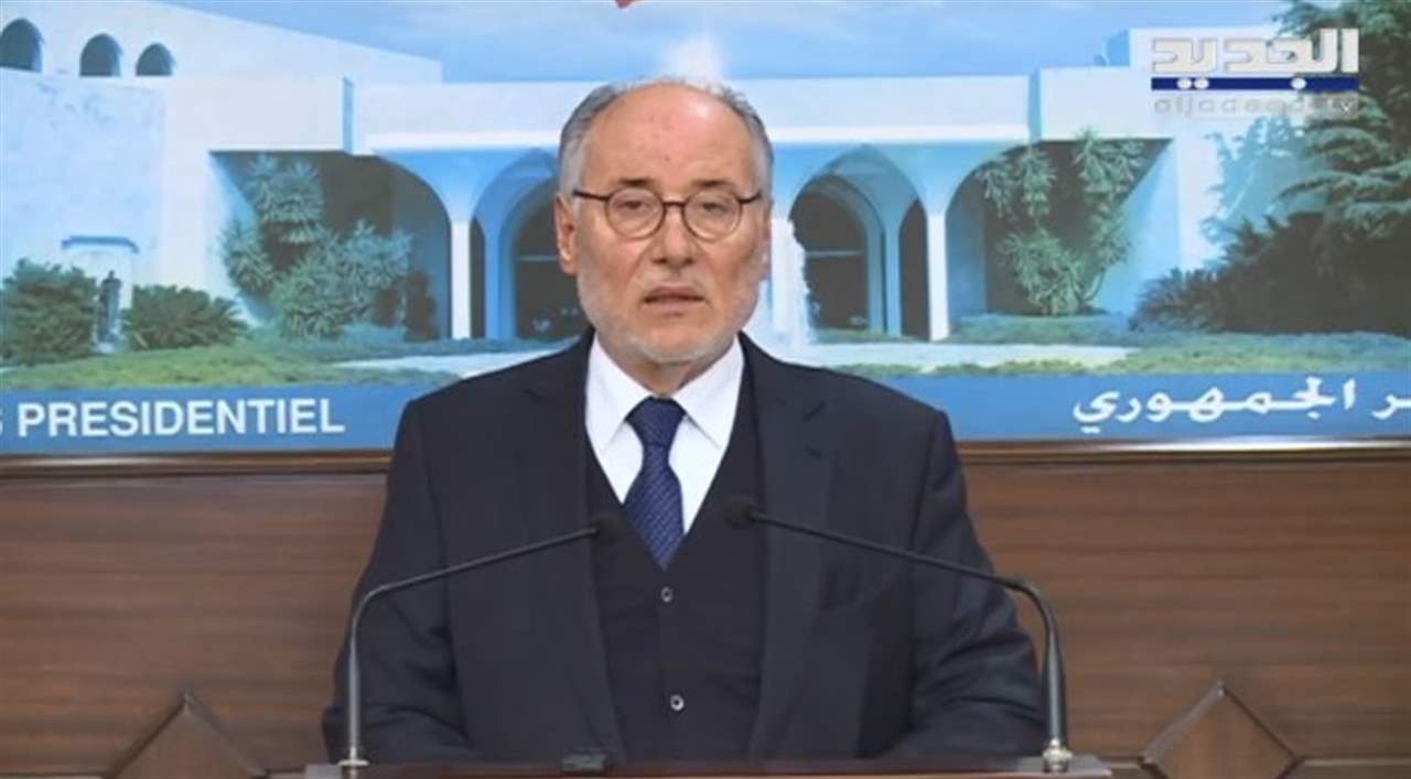    الحلبي: هذه القضايا ستُبتّ الأربعاء المقبل خلال جلسة الحكومة