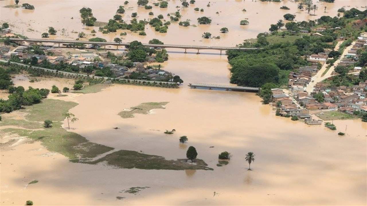 14 قتيلا على الأقل جراء أمطار غزيرة في البرازيل