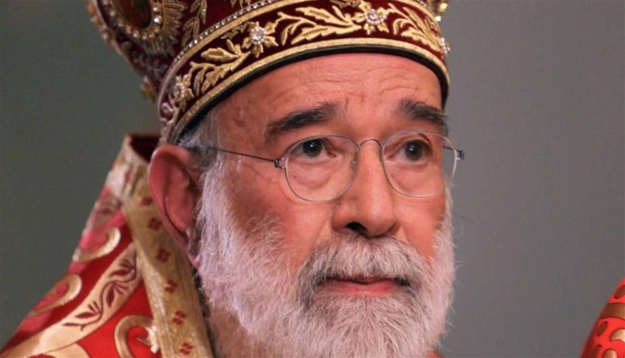 المطران عودة: على الشعب ألا يتخلى عن التمسك بإجراء الإنتخابات في موعدها