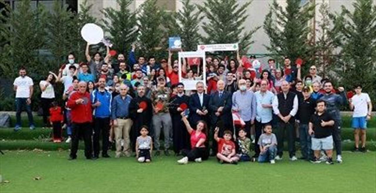 إقامة اليوم العالمي لكرة الطاولة بنجاح في "بارك الشياح"